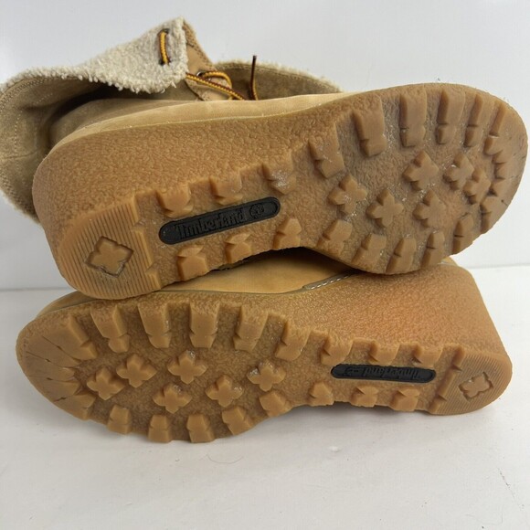 Timberland Earthkeepers Amston Roll-Top Women's Wedge Boots Size 8 - Picture 8 of 8